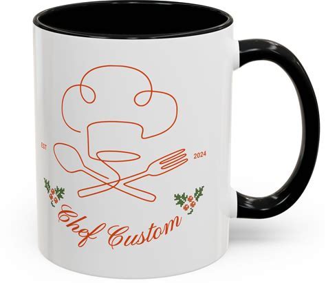 Personalized Chef Hat Mug